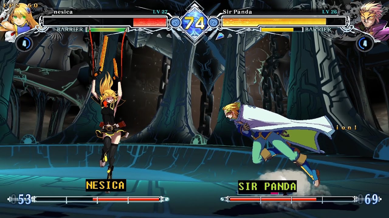 Nesica (Arakune/Ragna/Noel) vs Sir Panda (Relius) - BBCF Matches