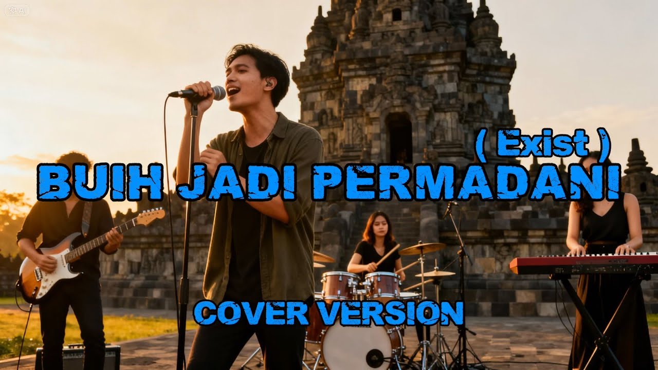 BUIH JADI PERMADANI - EXISTS  | COVER METAL ENERGIK BY BERISIK VIBE #exists #aimusik #cover #music