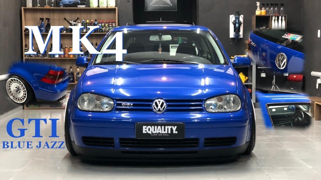 EQUALITY CAR DETAIL - Lavagem detalhada Golf GTI MK4/Blue Jazz