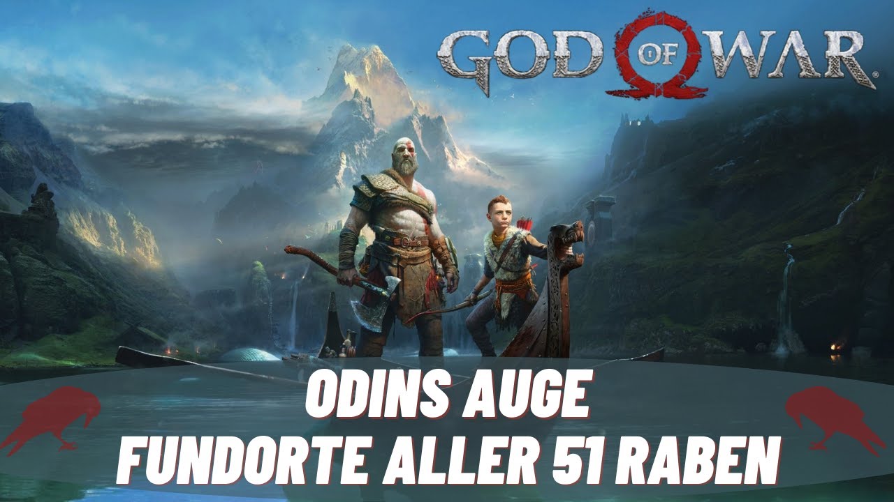 God of War: Odins Augen - Fundorte aller 51 Raben (Allvaters Augenlicht)