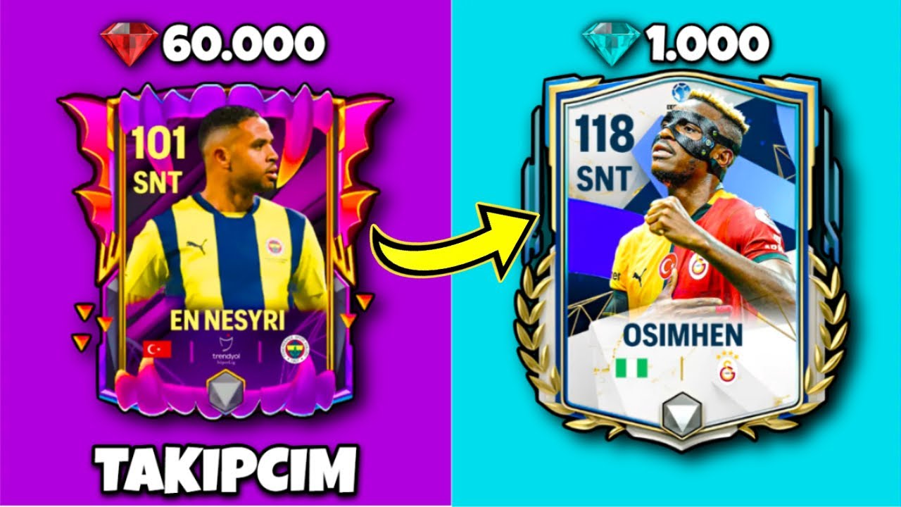 TAKİPÇİMİN HESABINDA 60.000 CEVHERLE FC Mobile PAKET AÇILIMI !