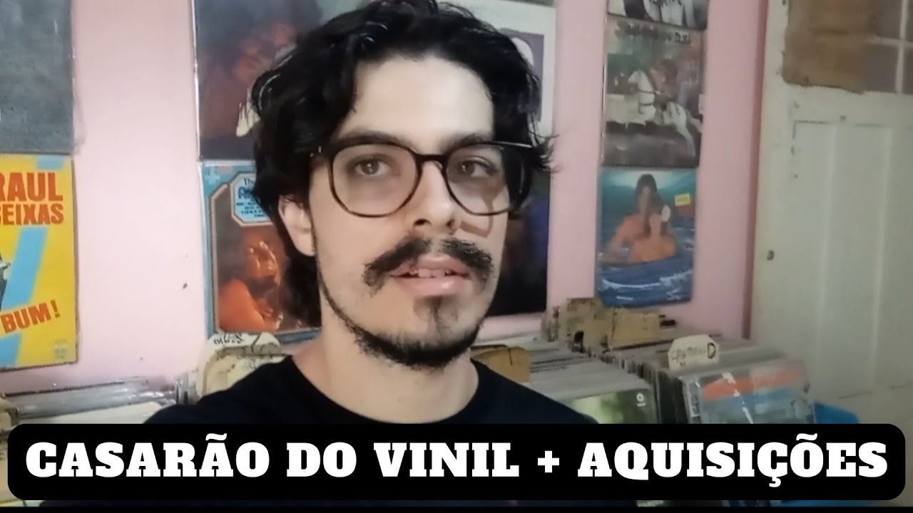 Mostrando visita ao CASARÃO DO VINIL + Aquisições de Discos -  Novembro de 2024.