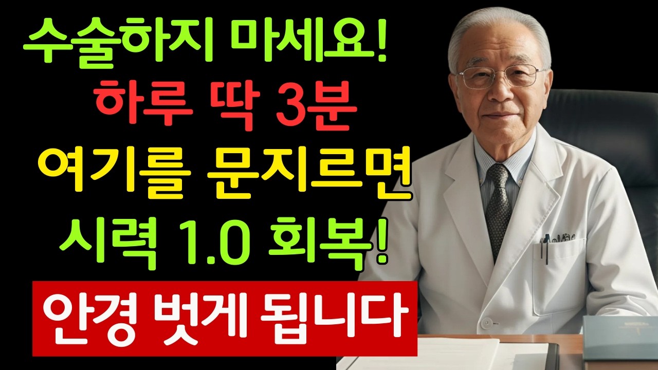 70대 83%가 모르는 노안의 진짜 원인! 눈이 아니라 ‘뇌’ 문제였다 | 시니어 인포|시니어건강