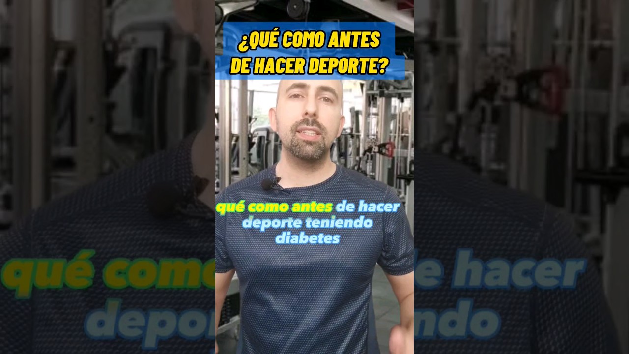 Qu&eacute; como antes de hacer deporte #diabetes #diabetestipo1 #diabetesydeporte