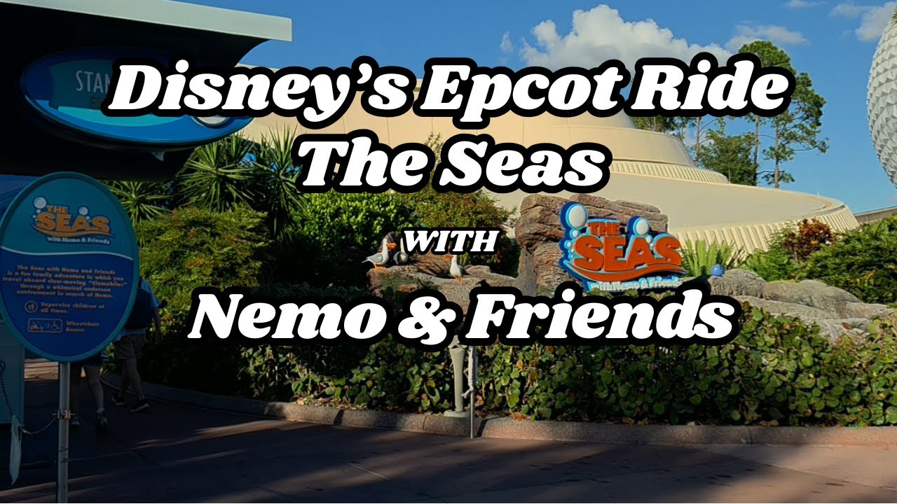 NEMO & FRIENDS FULL RIDE | Aquarium Tour POV | At Epcot