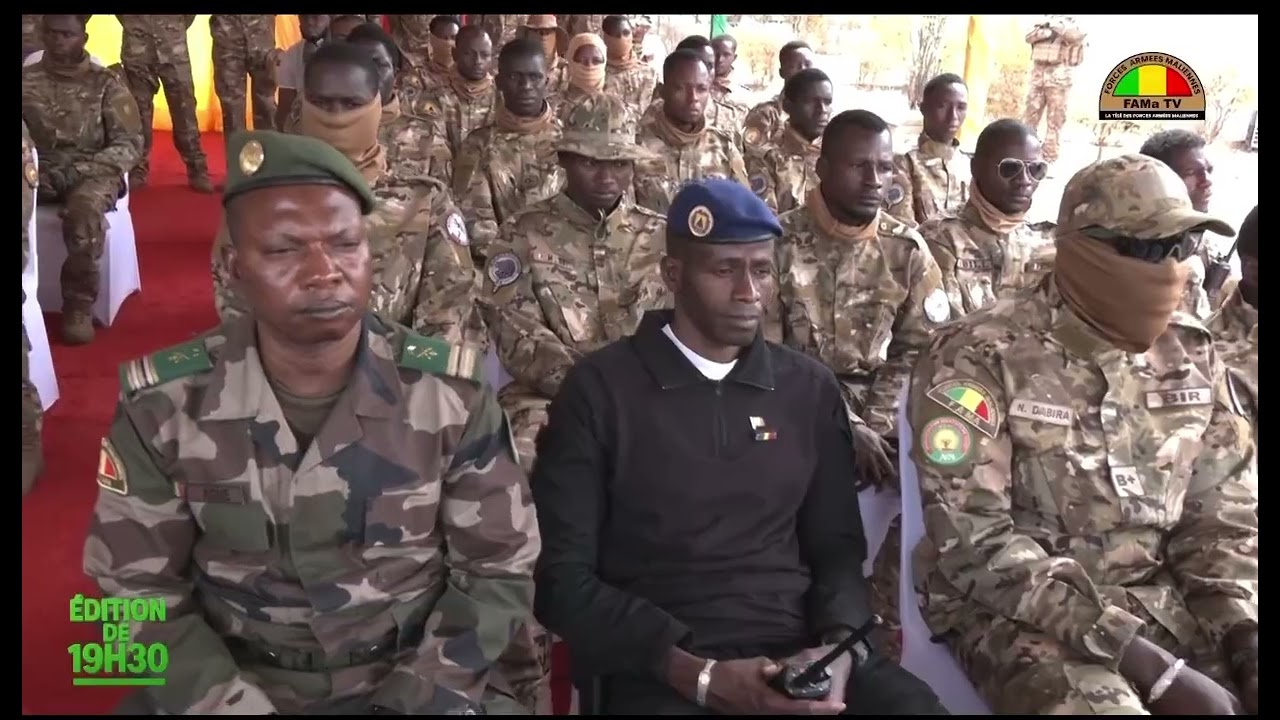 MALI CÉRÉMONIE DE REMISE D’ÉTENDARD 