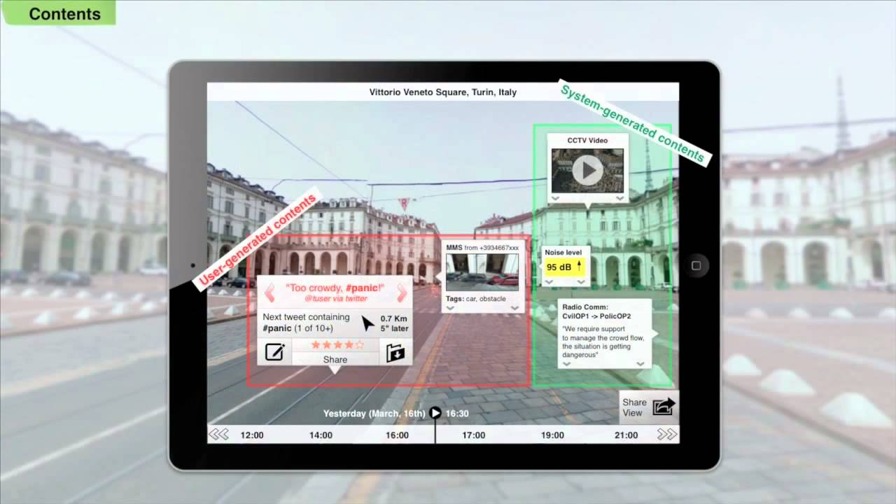 CroMAR: Mobile augmented reality for supporting reflection on crowd management