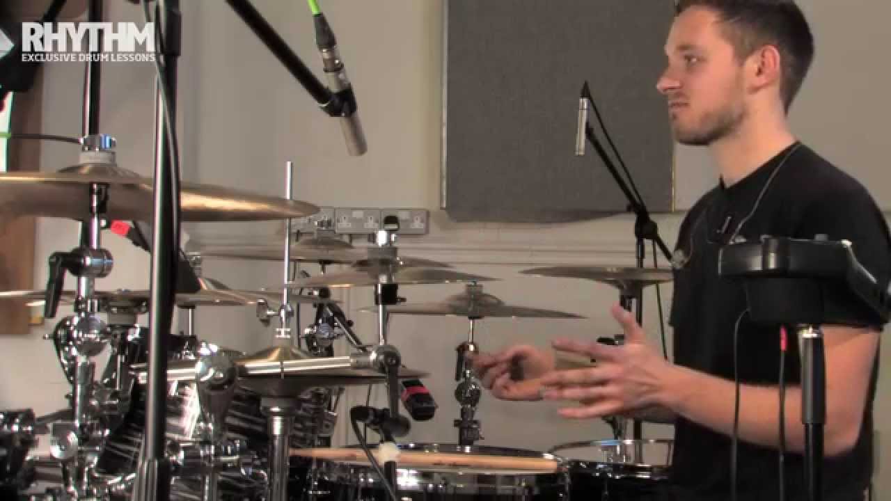 Architects drummer Dan Searle kit tour