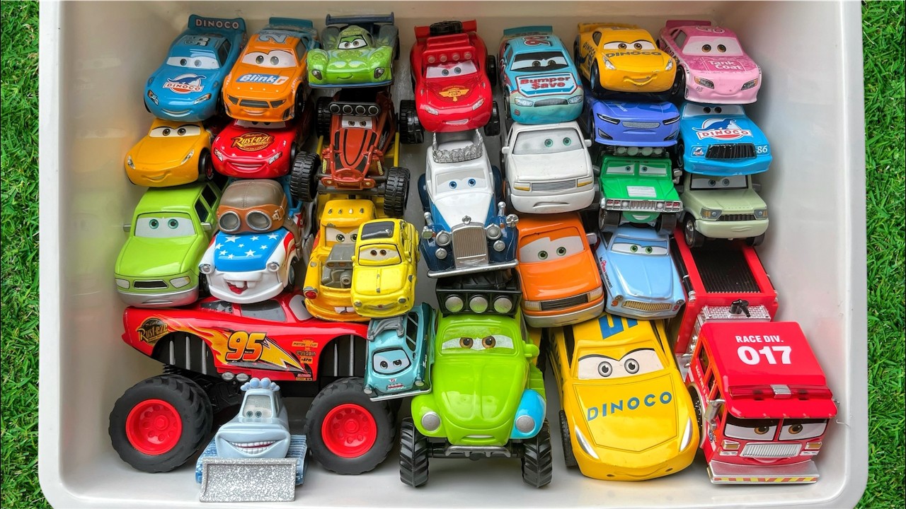 Disney Pixar Cars Unboxing Review | Lightning McQueen, Tow Mater, Doc Hudson, Sally Carrera, Cruz