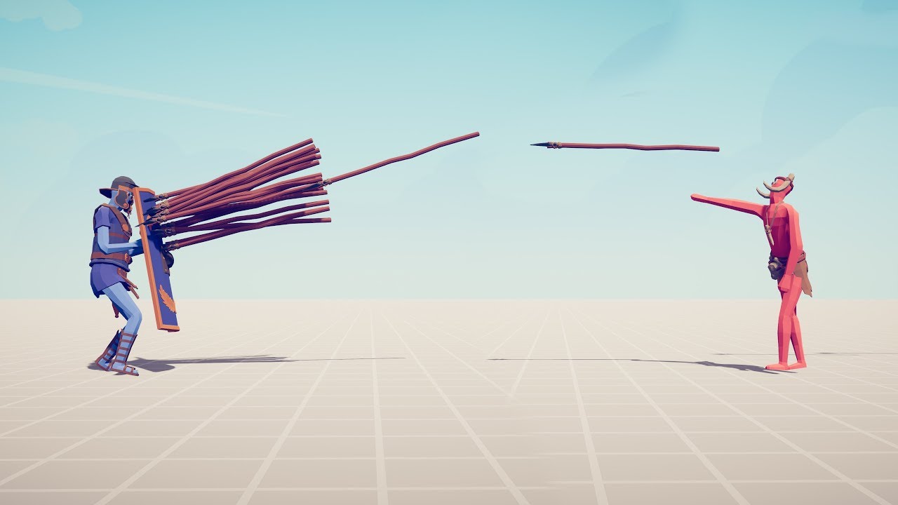 RAPID FIRE SPEAR THROWER vs EVERY UNIT - Totally Accurate Battle Simulator TABS