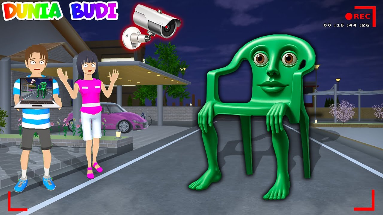 Yuta Mio Panik CCTV Merekam Anomali KarKerKar KurKur Muncul Di Depan Rumah | Sakura School Simulator