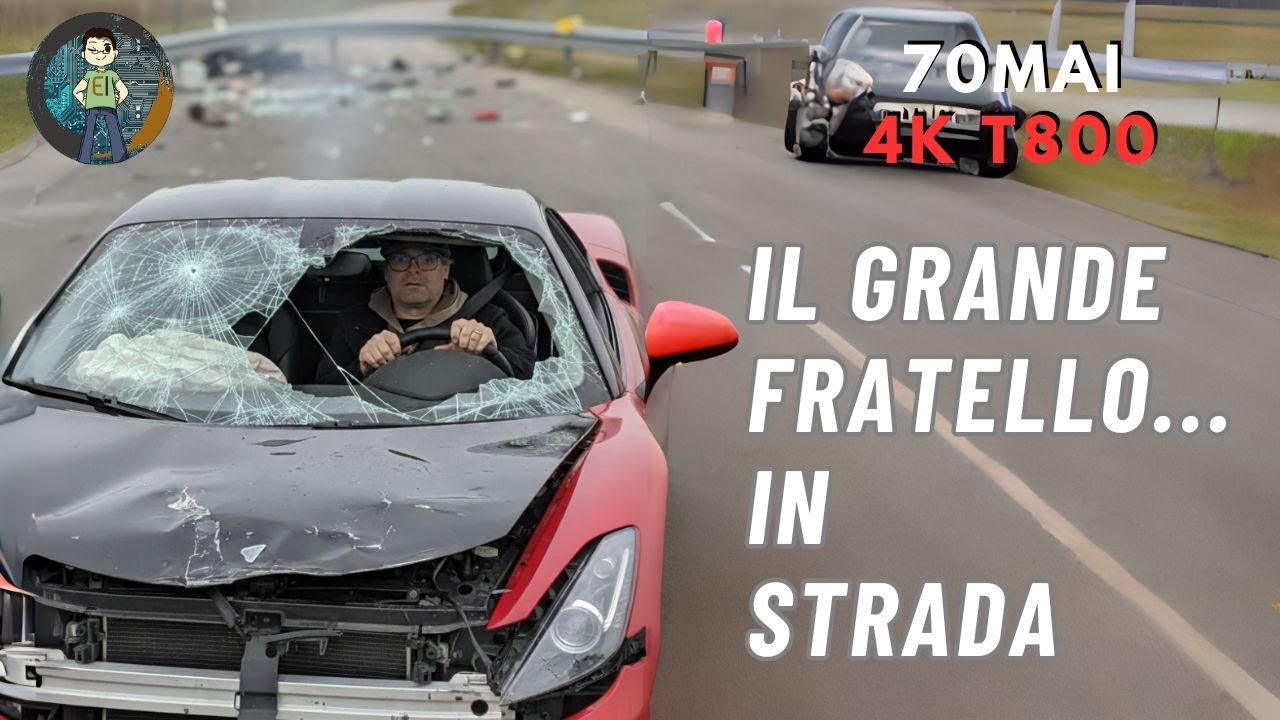 70MAI 4K T800 - Come il GRANDE FRATELLO, registra TUTTO per la protezione totale dell'AUTO