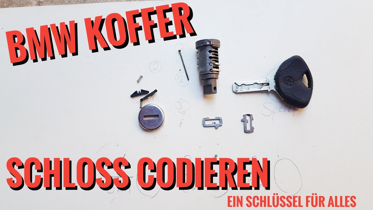 DIY | BMW Koffer Schloss codieren (alle Modelle)