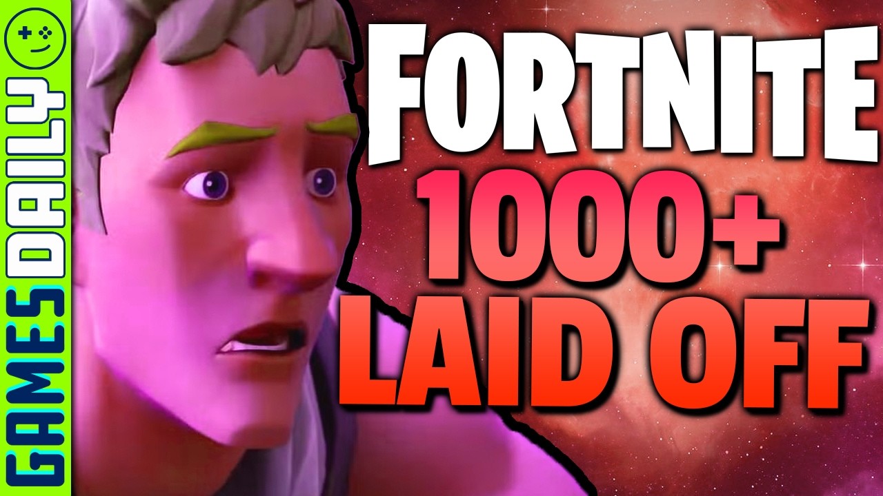 Epic Lays Off 1,000 People Amid Fortnite Downturn - Kinda Funny Games Daily 03.24.26