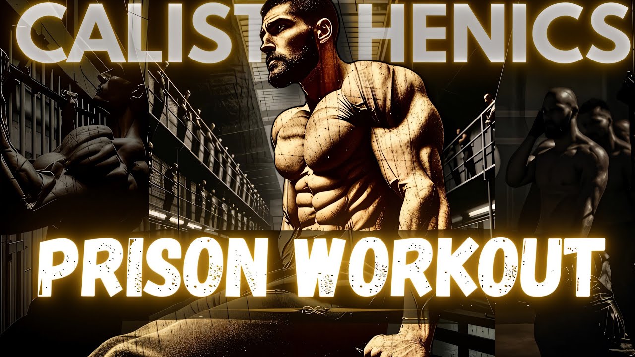 Train Like a Prisoner: Build Insane Strength Without a Single Weight! | prison workout routine 🔥