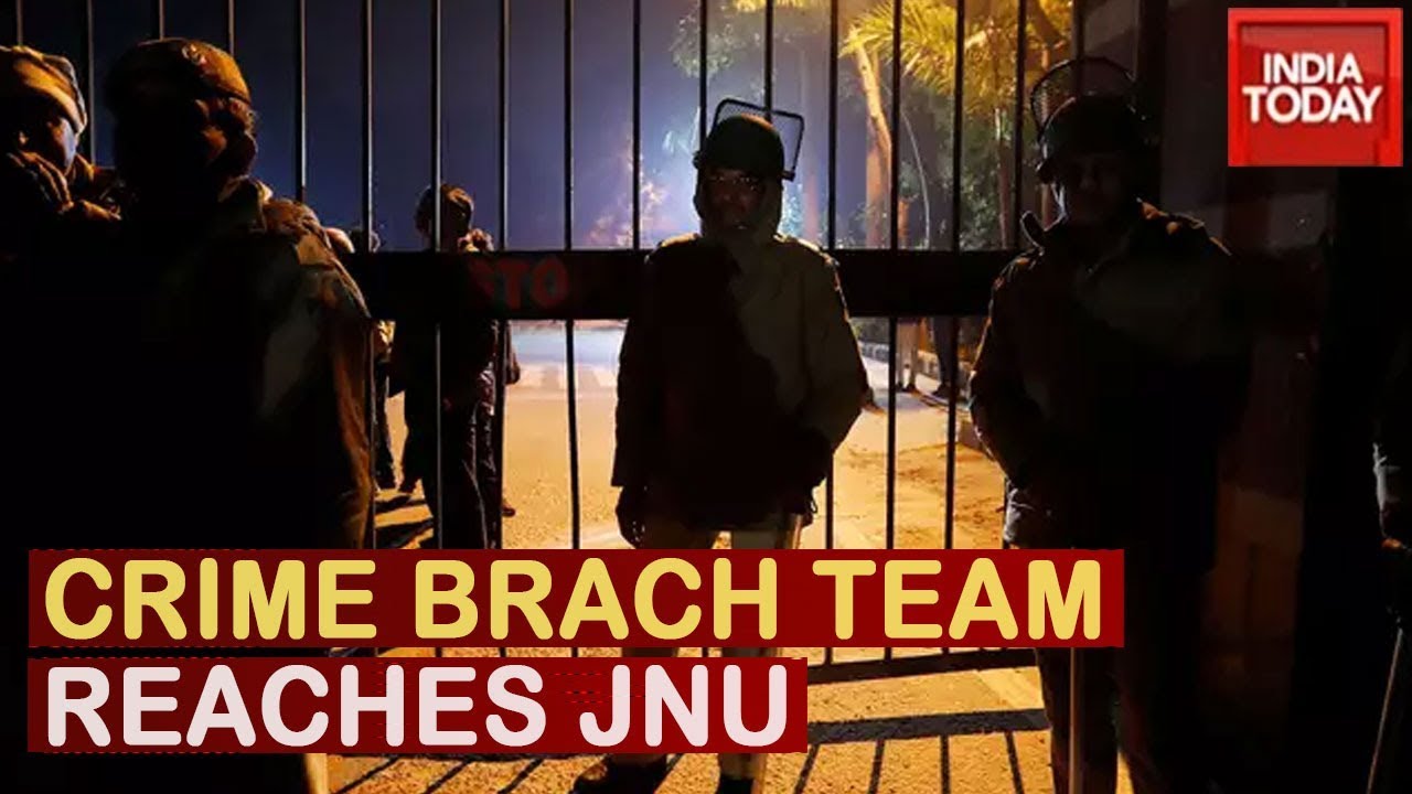 Violence Probe: Delhi Police Crime Branch Team Reaches JNU Campus
