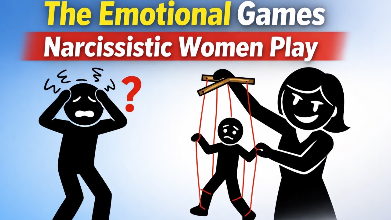 The Emotional Games Narcissistic Women Play in Relationships