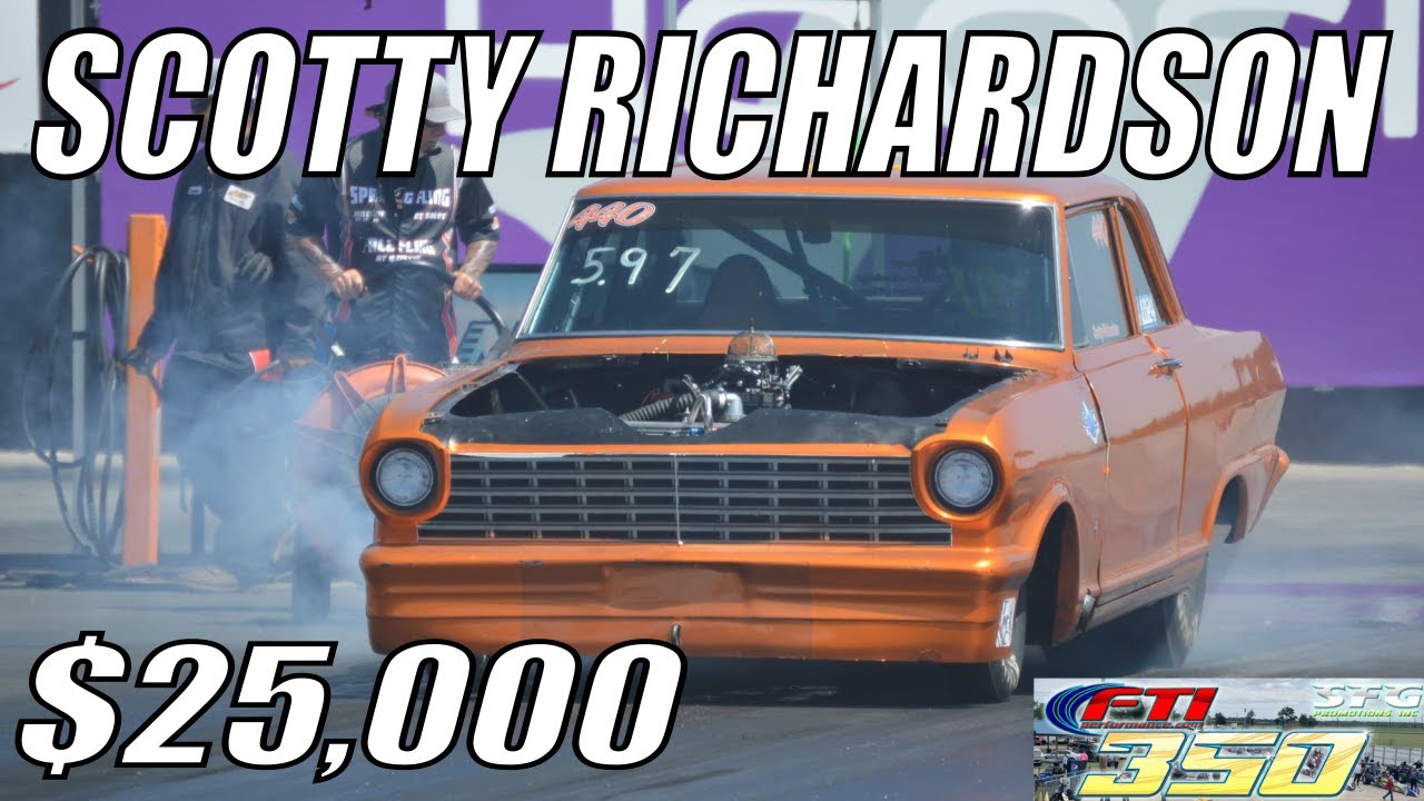 How Scotty Richardson won $25,000 at the SFG Cedar Falls 350 | Bracket Racing