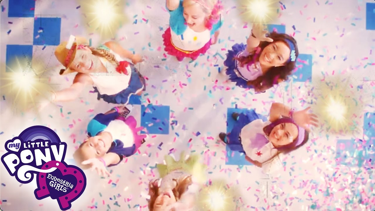 Equestria Girls IRL Music 'Rainbow Rocks' 'Unleash the magic' 'Magic of Friendship' MLP EG