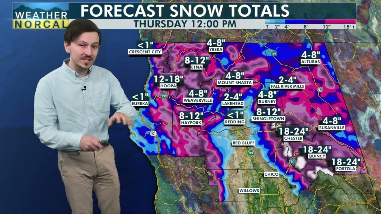 Weather NorCal Afternoon Forecast 2-14