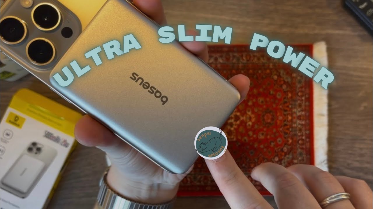 Best Slim MagSafe Power Bank? Baseus PicoGo AM41 5000mAh Unboxing & Review