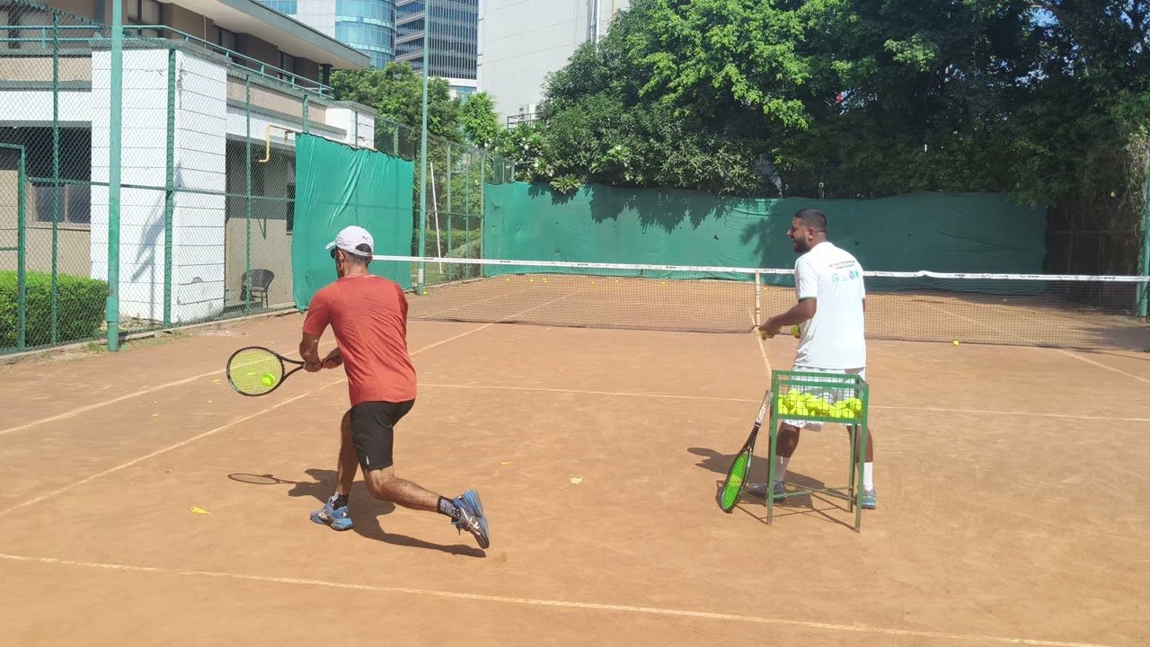 Adults Performance Tennis Coach #tennis #tenniscompetition #adults #india #video #viral #youtube 