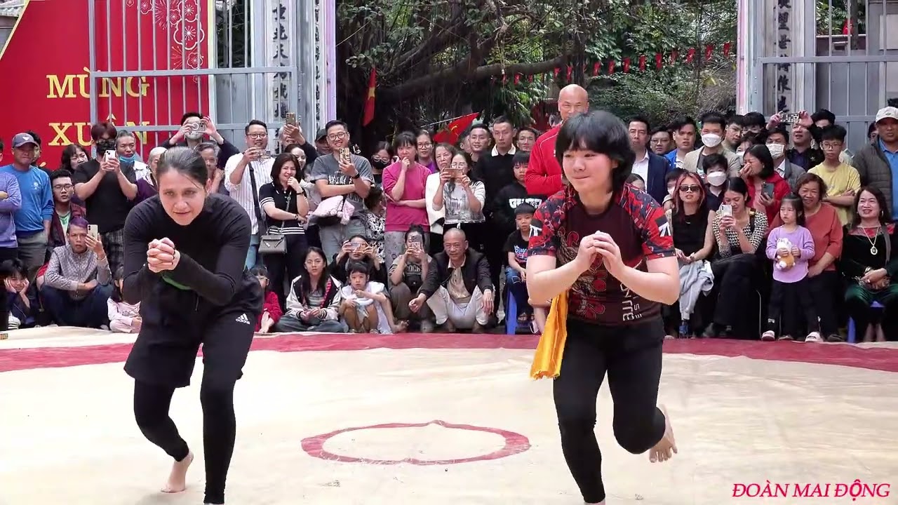 HỘI VẬT MAI ĐỘNG NGÀY 5 TẾT BÍNH NGỌ26 TRANH GIẢI NHÌ.