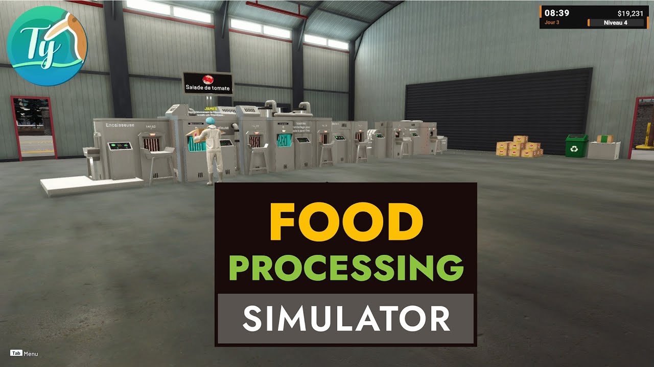 Food Processing Simulator: Automatisation, machines, on développe notre usine alimentaire