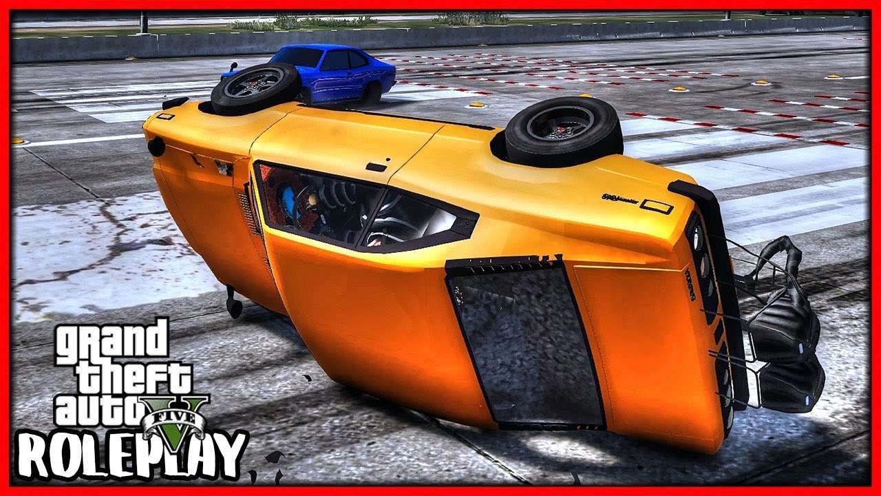 Ролевая игра GTA 5 — Перевернул мою тачку, дрэг-рейсинг | RedlineRP #752