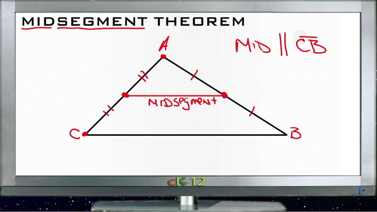 Midsegment Theorem: Lesson (Basic Geometry Concepts)
