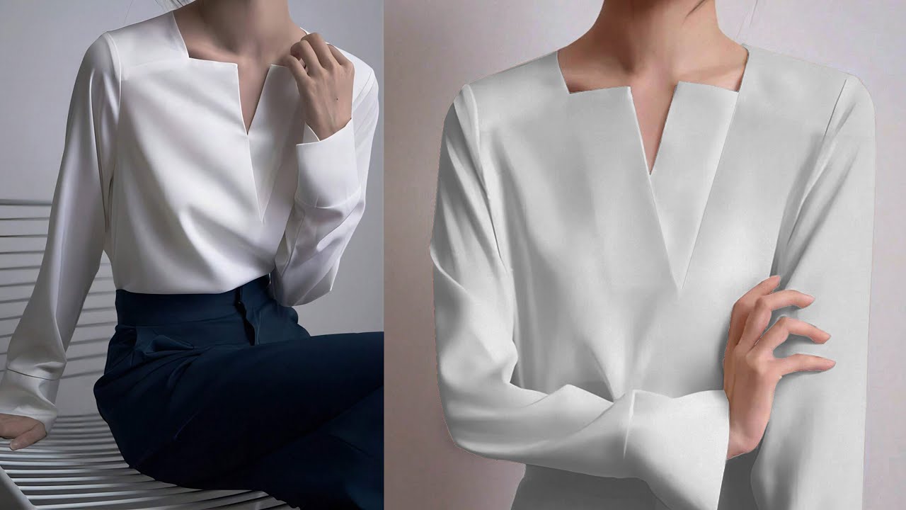 Эта техника раскрывает скрытые секреты: замечательная модель воротника, которую вы увидите впервые