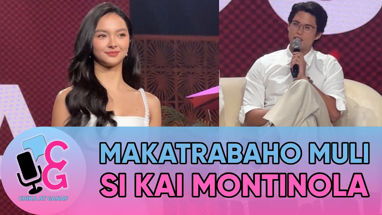 Good Chemistry! Kyle Echarri, gugustuhin pa ring makatrabaho si Kai Montinola | Chika at Ganap