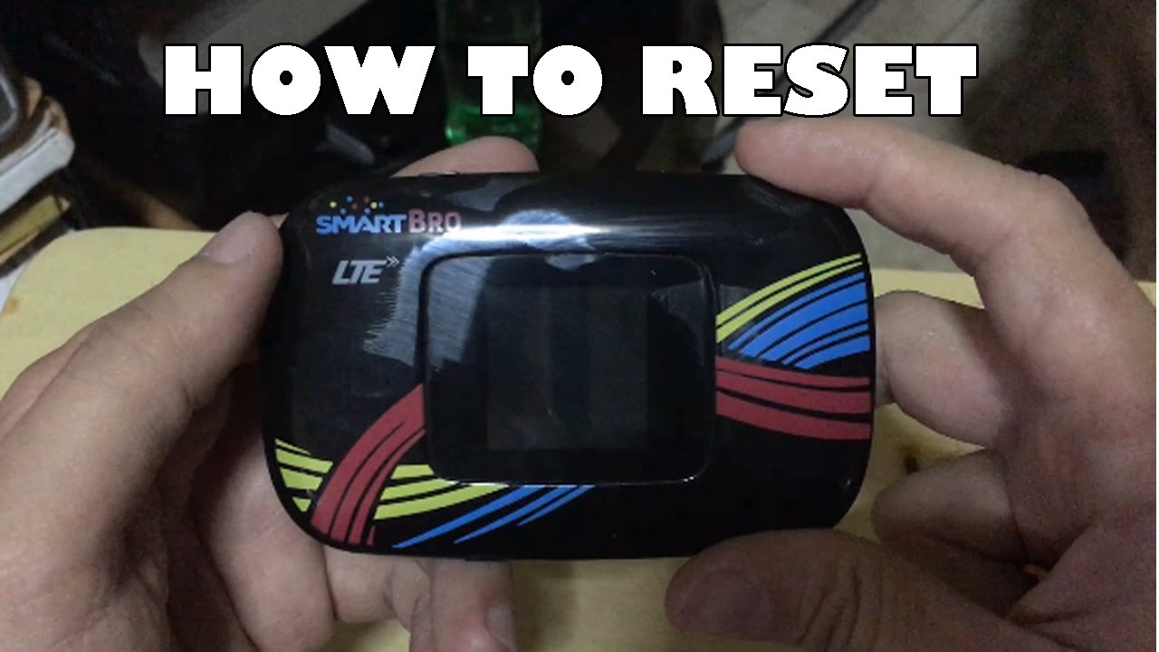 How to Reset Smart Bro LTE Pocket WiFi Password