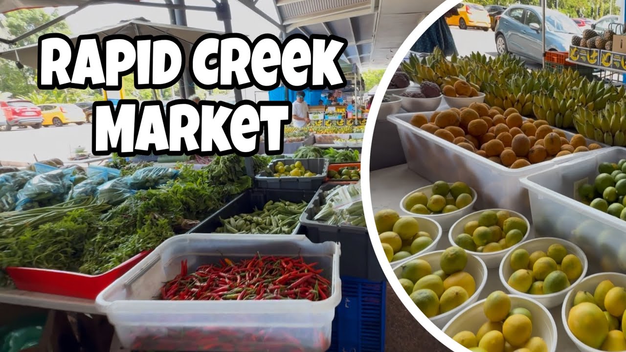 Darwin Local Market & Rapid Creek Market Tour | MVR Visit & Market Exploring | Darwin Travel Vlog