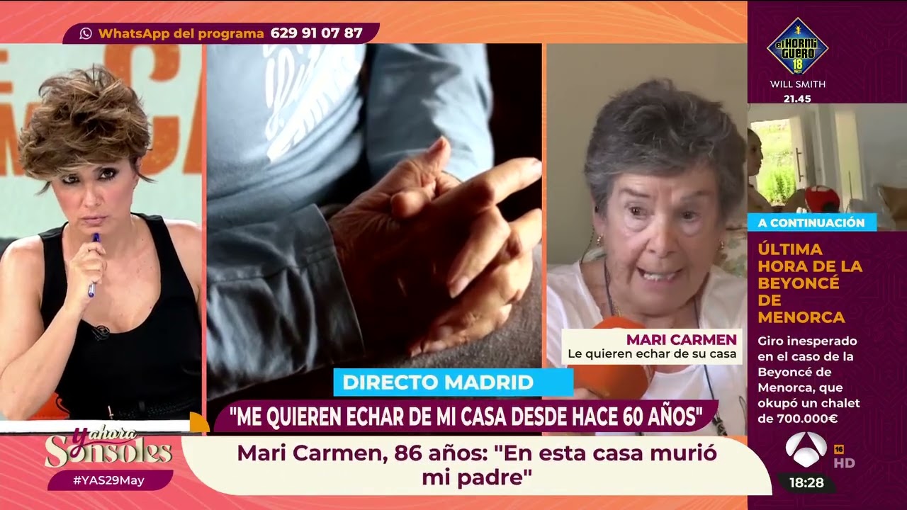 Maricarmen, un ejemplo de dignidad frente a los buitres