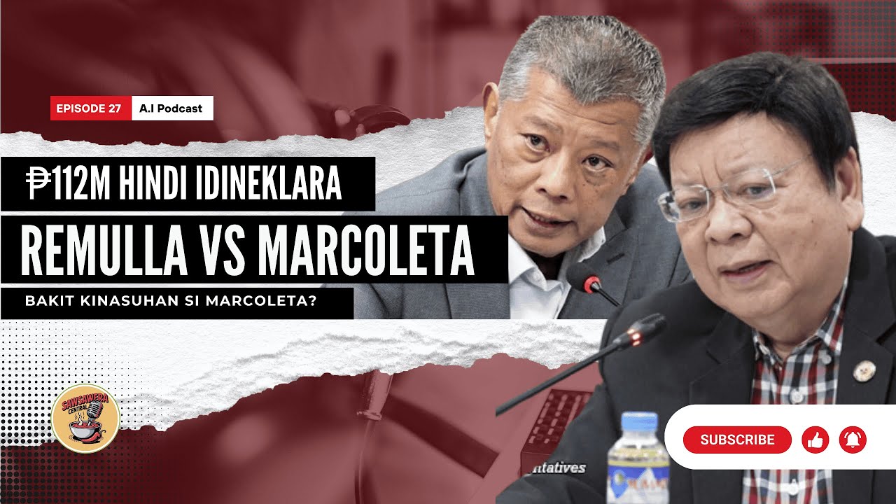 ANG GANTI NI REMULLA KAY MARCOLETA: Di-Umanong Maling SOCE at ₱112M Undeclared Donations