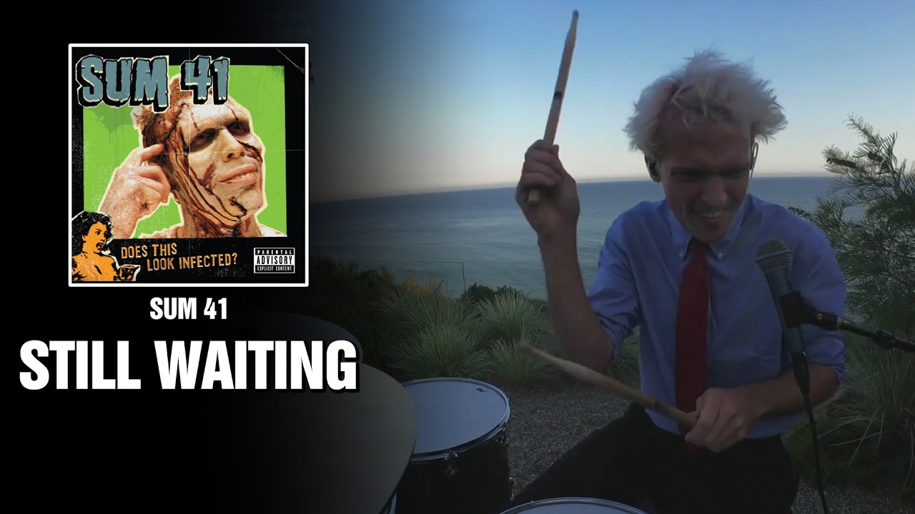 Sum 41 - Still Waiting | Кавер на барабанах на пляже