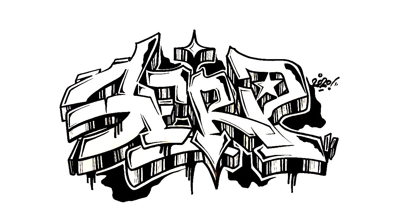 LOCKDOWN Graffiti Sketches