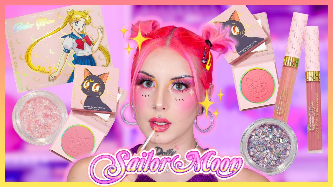 TESTER LA COLLECTION SAILOR MOON x COLOURPOP 6 MOIS APRÈS TOUT LE MONDE: ✅