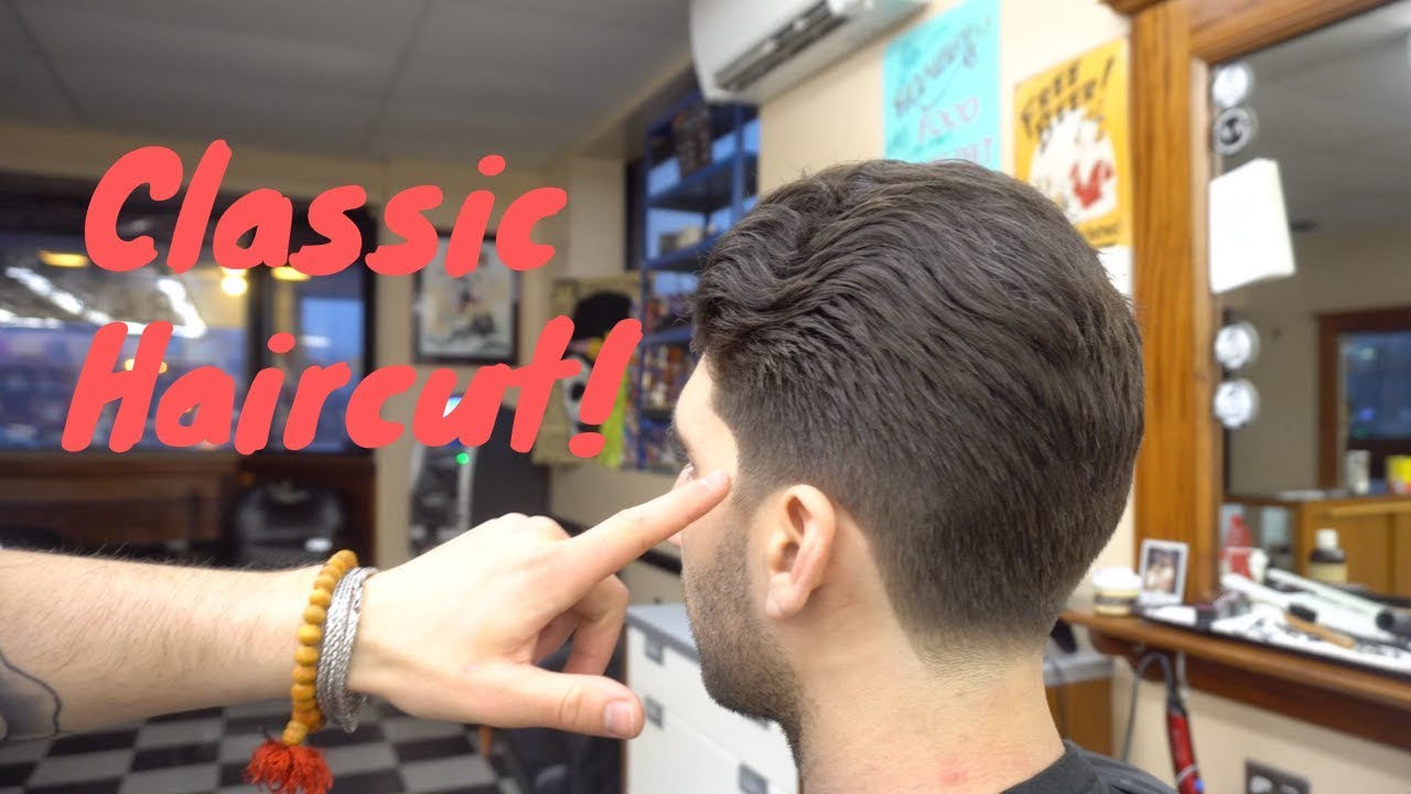 Regular Haircut Scissors Over Comb | Classic Gentlemen's Haircut