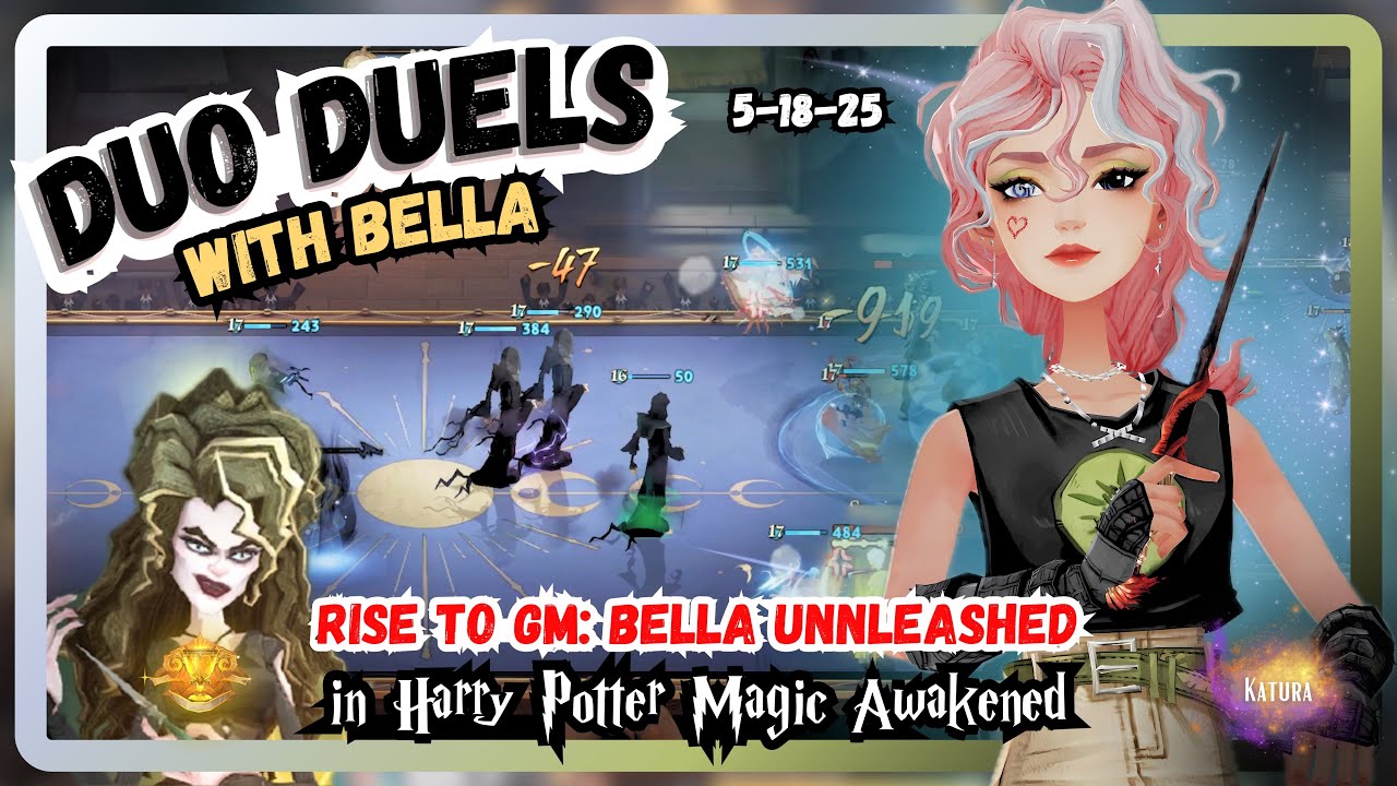INSANE Bella Duo Duels! | High Win Rate Deck to Grandmaster | Harry Potter Magic Awakened PVP 💥
