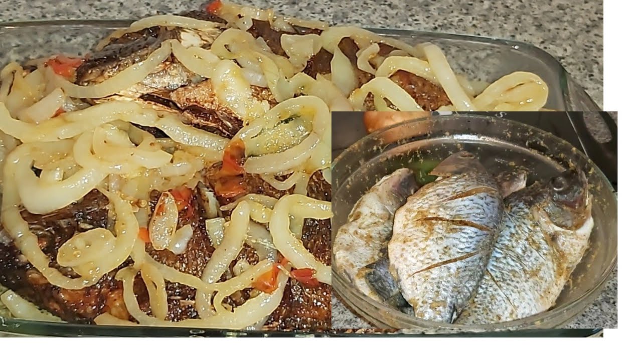 RECETTE CONGOLAISE: TILAPIA YAKO KALINGA