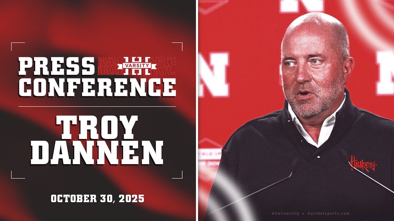 Husker AD Трой Даннен объявляет о продлении контракта с Мэттом Рулом | Футбольная пресс-конференц...