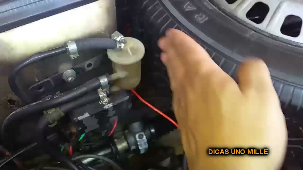 TROCAR O CABO DO ACELERADOR DO FIAT UNO