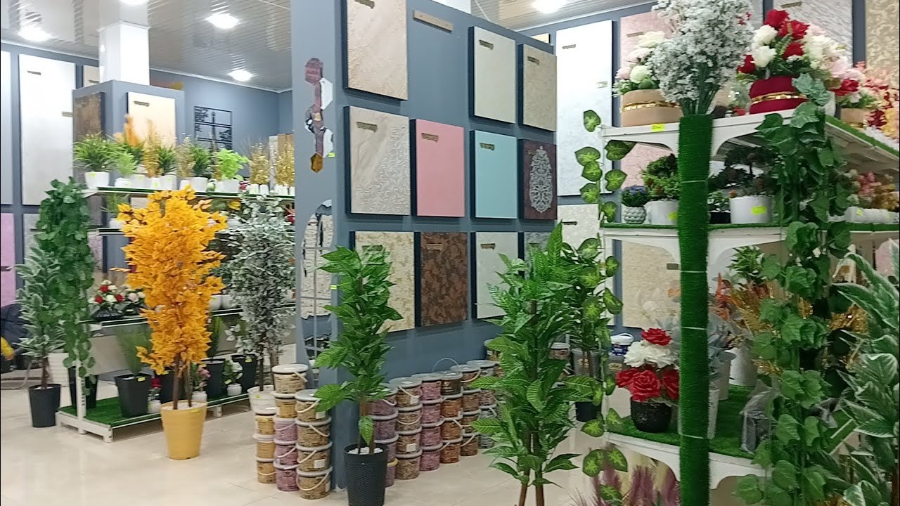 خرجة معيا عند محل عابد ديكورات عصرية  مونبليزير مستغانم كل حاجة تصيبها سبيغة ورود ديكورات بديل الرخا