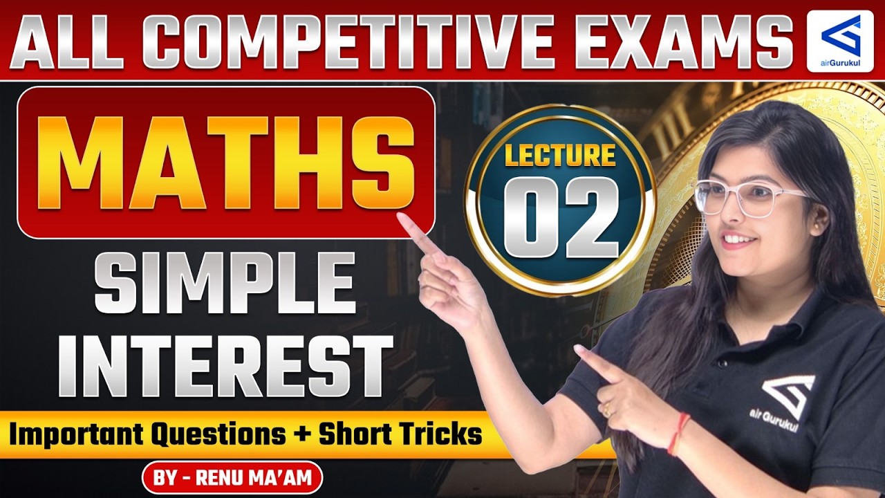 Simple Interest Concept + Formula + Basics L2  Mixed Questions, Fast Calculation, Quantitative