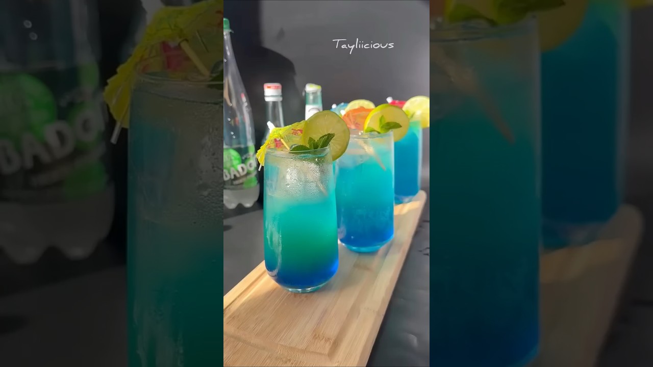 Blue oc&eacute;an cocktail😍😋