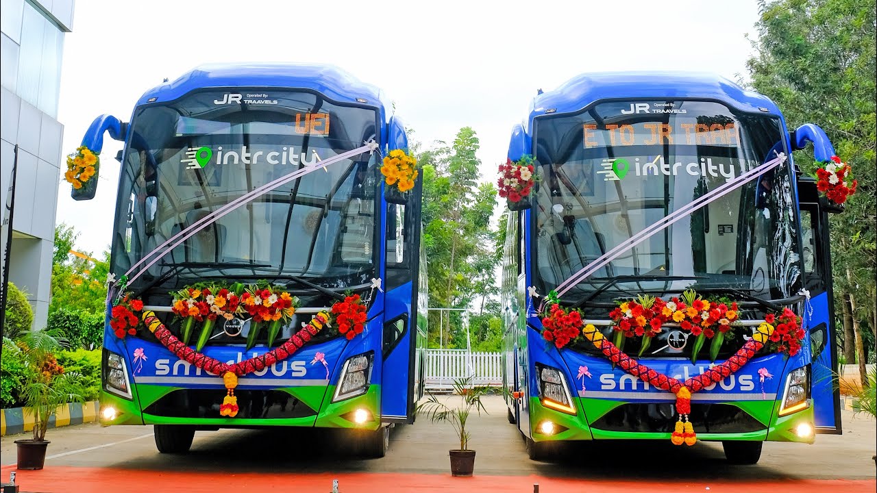 🇮🇳 India&rsquo;s First | IntrCity SmartBus Volvo B8R 9600 SLX | Owned by JR Traavels | MultiAxle Sleeper