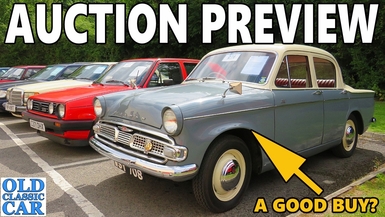 The MANOR PARK CLASSICS July 2025 auction preview