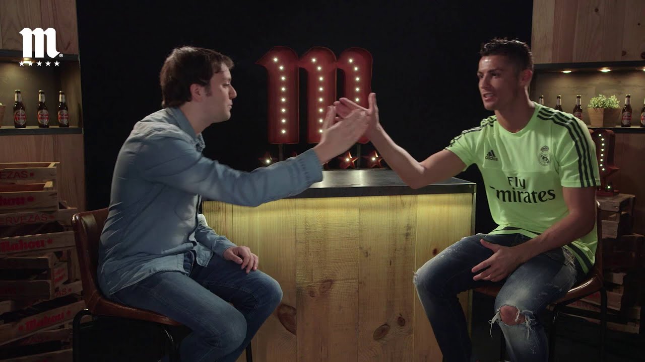 Fútbol Mahou | Entrevista a Cristiano Ronaldo #MadridSabeaDerbi